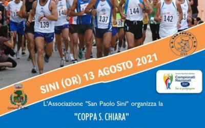 Coppa S.Chiara – Sini (Or) 13 agosto 2021
