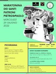 Maratona dei santi patroni Pietro & Paolo – Roma 29 giugno 2022