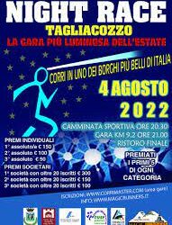 Night race – Tagliacozzo (Aq) 04 agosto 2022