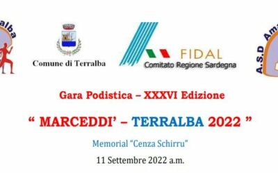 Marcialonga Terralbese Marceddì – Terralba (Or) 11 settembre 2022