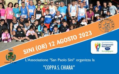 Trofeo Santa Chiara – Sini (Or) 12 agosto 2023