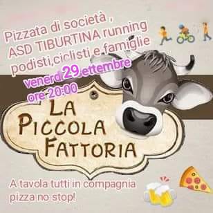 Pizzata di società – Guidonia 29 settembre 2023