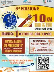 La 10k run & fun – San Severo (Fg) 1 ottobre 2023