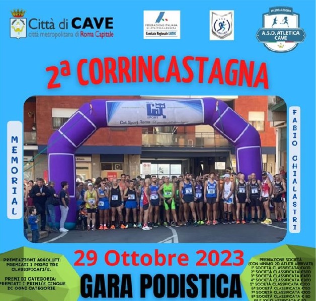 Corrincastagna – Cave (Rm) 29 ottobre 2023