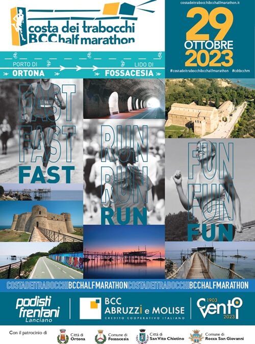 Costa dei Trabocchi – BCC half marathon – Foccacesia (Ch) 29 ottobre 2023