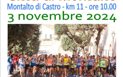 Maratonina Città di Montalto – Monatalto di Castro (Vt) 3 novembre 2024