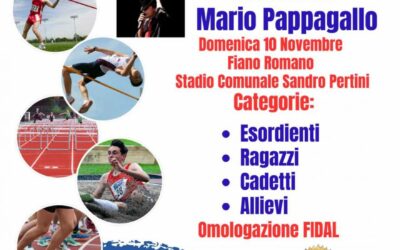 Memorial Mario Pappagallo – Fiano Romano (Rm) 10 novembre 2024