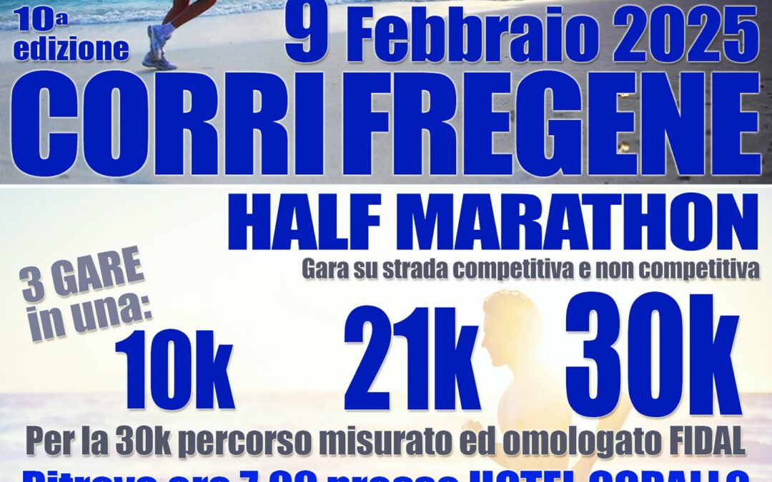 Corrifregene – Fregene (Rm) 9 febbraio 2025